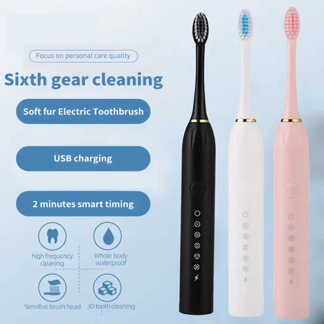 Oraluxe™ Sonic X3 IPX7 Electric Toothbrush
