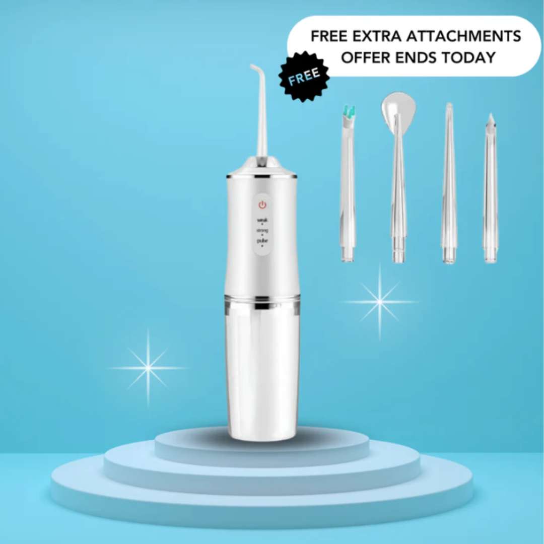 Oraluxe™ Portable Water Flosser-Pulse Oral Irrigator